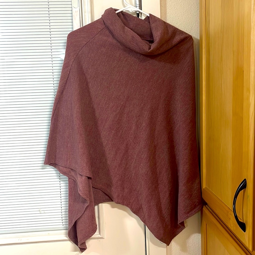 12ami Brand Knitted Cowl Poncho. One Size.